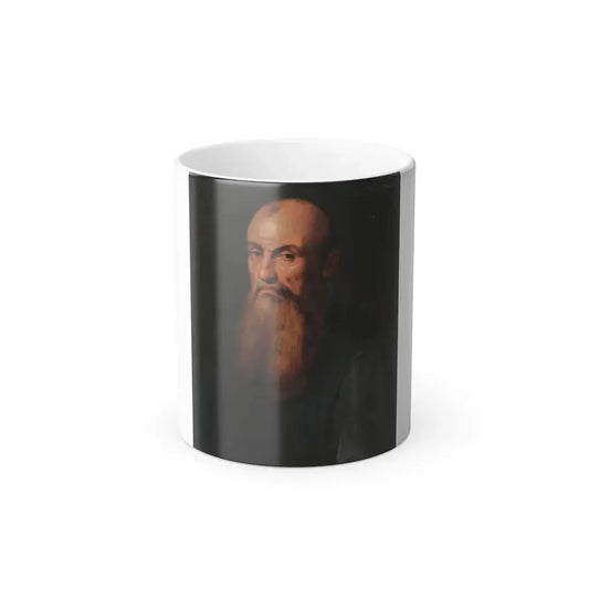 Italian School (17th Century) Portrait of a Venetian Gentleman - Oil on Panel - Color Changing Mug 11oz 11oz - Go Mug Yourself