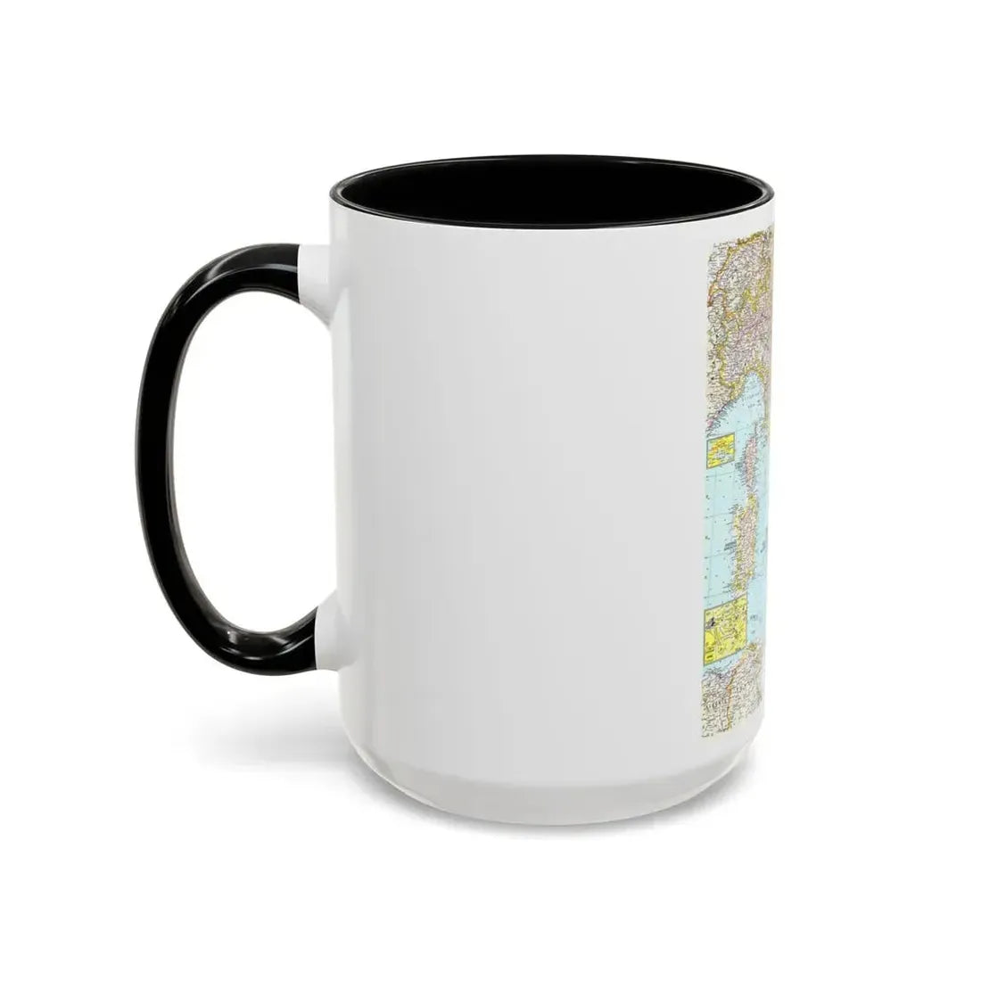 Italy (1961) (Map) Accent Coffee Mug - Go Mug Yourself
