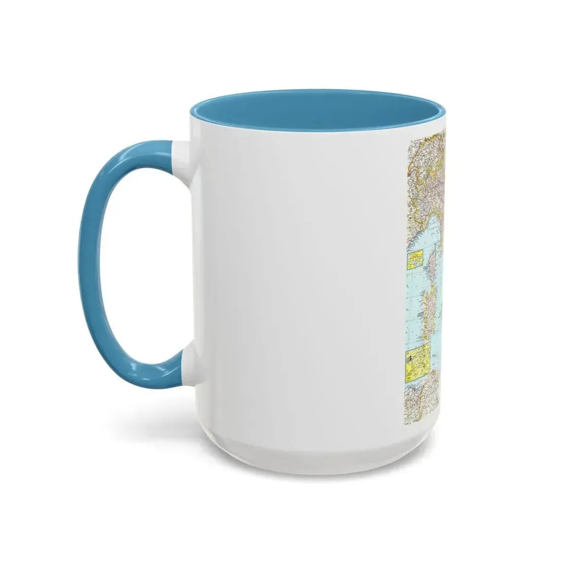 Italy (1961) (Map) Accent Coffee Mug - Go Mug Yourself