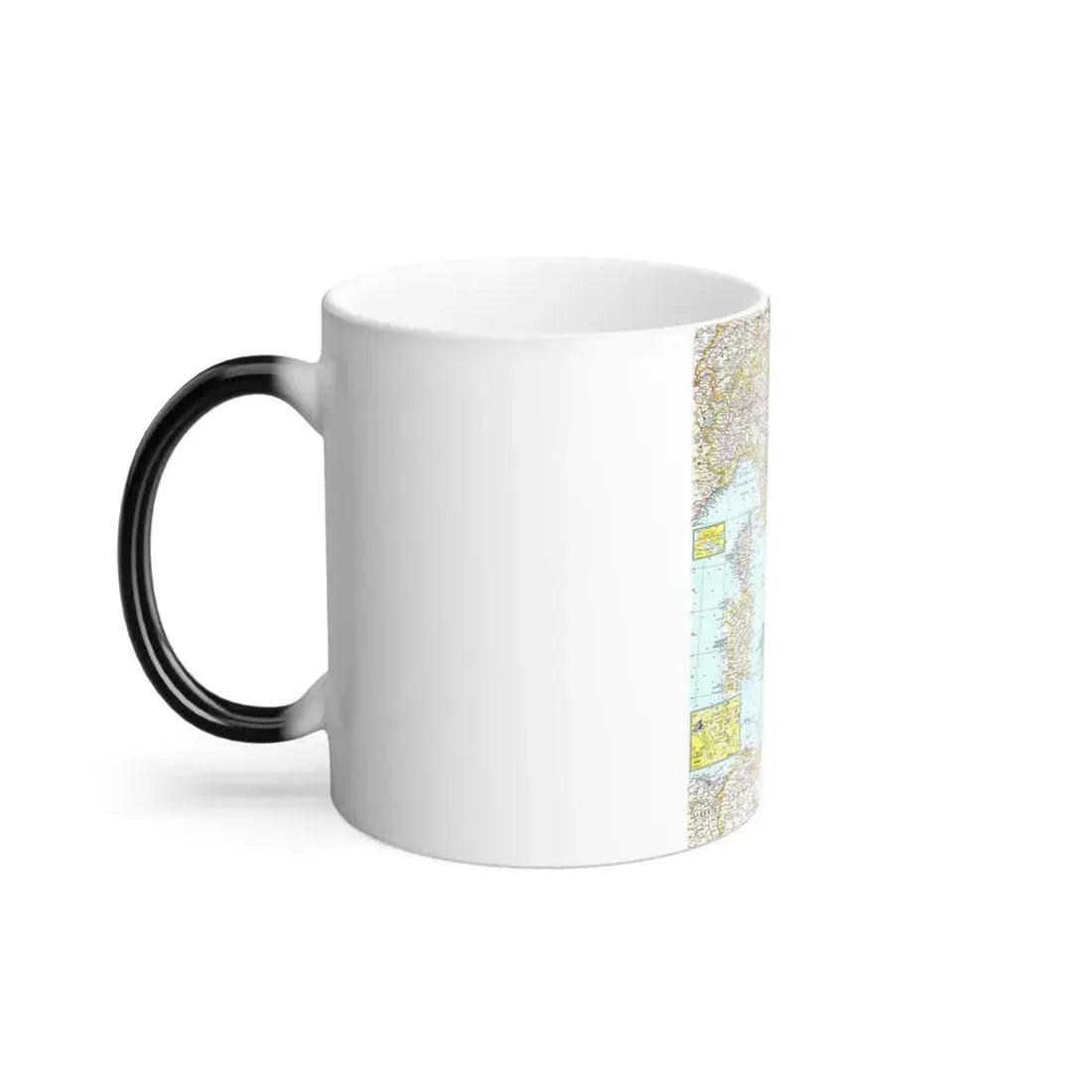 Italy (1961) (Map) Color Changing Mug 11oz - Go Mug Yourself