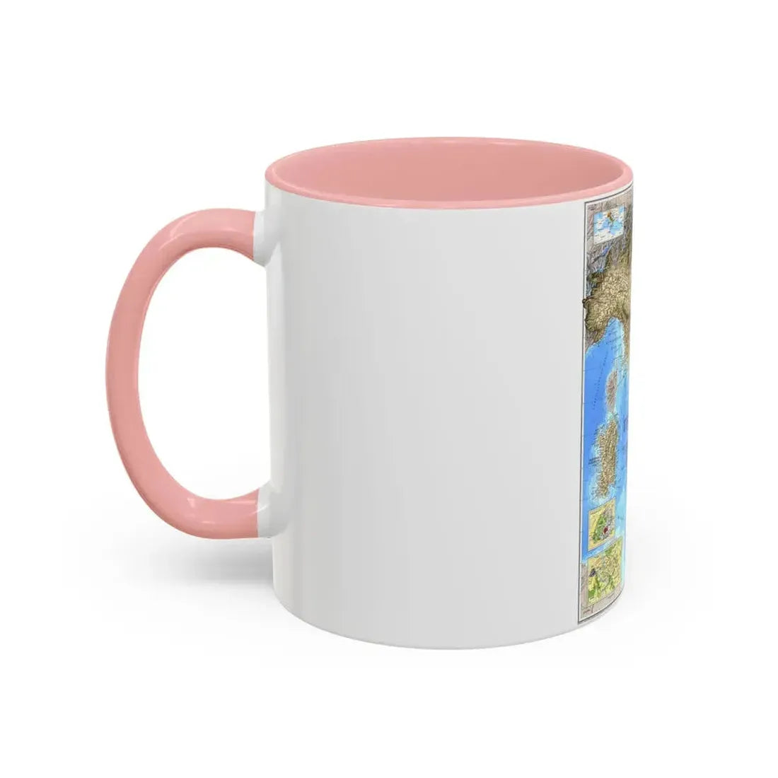 Italy (1995) (Map) Accent Coffee Mug - Go Mug Yourself