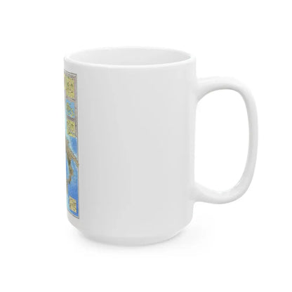 Italy (1995) (Map) White Coffee Mug - Go Mug Yourself