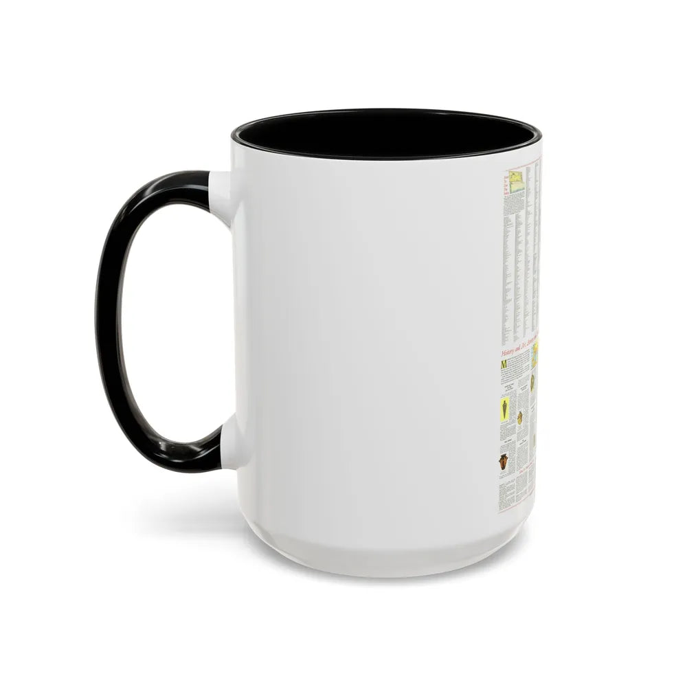 Italy - A Traveller's Map 2 (1970) (Map) Accent Coffee Mug - Go Mug Yourself