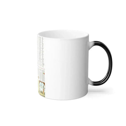 Italy - A Traveller's Map 2 (1970) (Map) Color Changing Mug 11oz - Go Mug Yourself