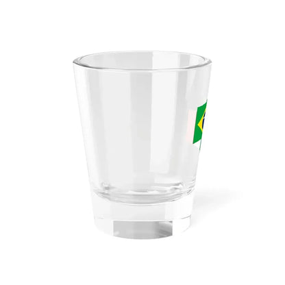 Italy-Brazil Flag (Brazil) Shot Glass 1.5oz - Go Mug Yourself