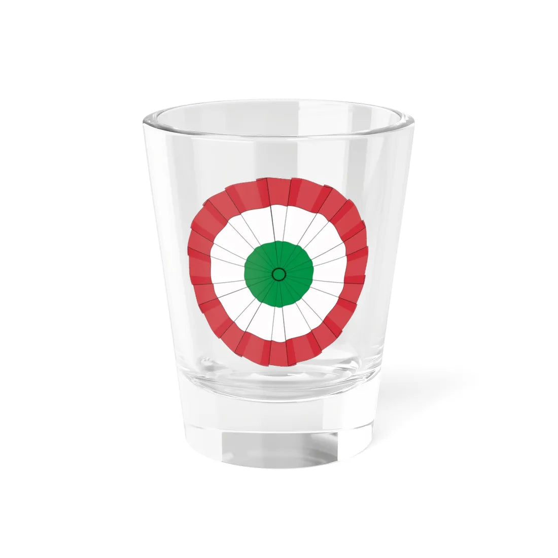 Italy cockade (Italy) Shot Glass 1.5oz 1.5oz - Go Mug Yourself