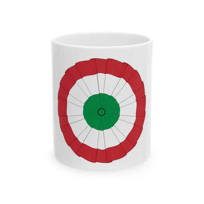Italy cockade (Italy) White Coffee Mug 11oz - Go Mug Yourself