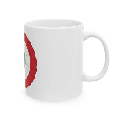 Italy cockade (Italy) White Coffee Mug - Go Mug Yourself