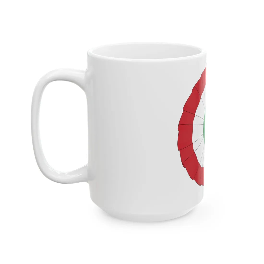 Italy cockade (Italy) White Coffee Mug - Go Mug Yourself