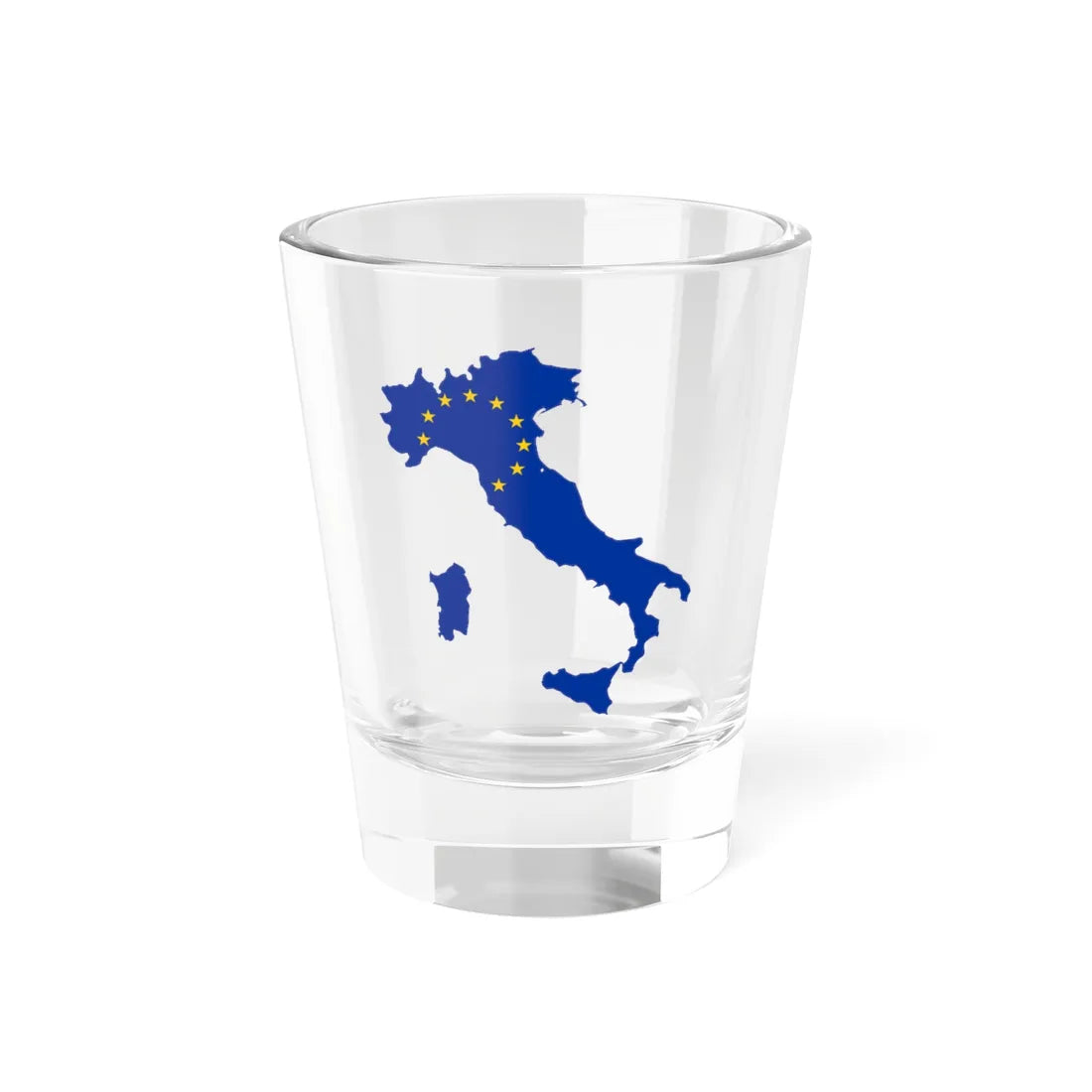 Italy EU (Italy) Shot Glass 1.5oz 1.5oz - Go Mug Yourself