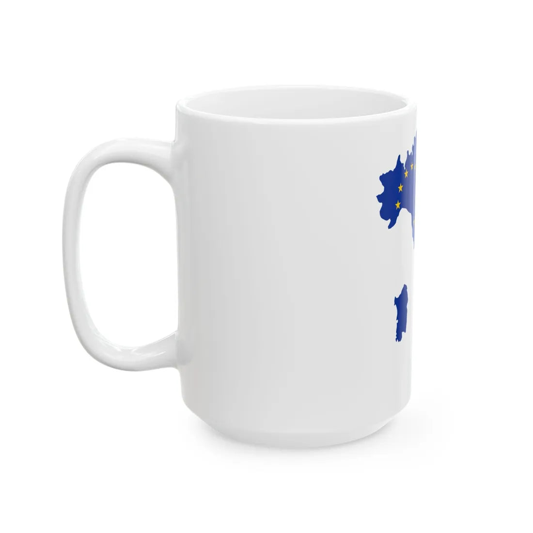 Italy EU (Italy) White Coffee Mug - Go Mug Yourself