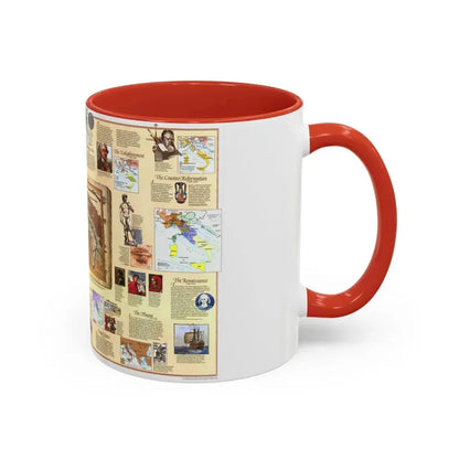 Italy - Historical (1995) (Map) Accent Coffee Mug - Go Mug Yourself