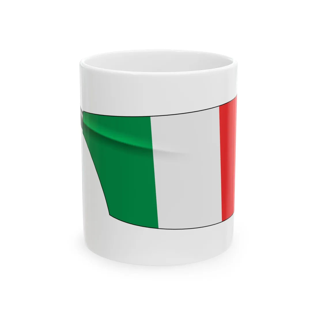 Italy Rowing Blade (Italy) White Coffee Mug 11oz - Go Mug Yourself