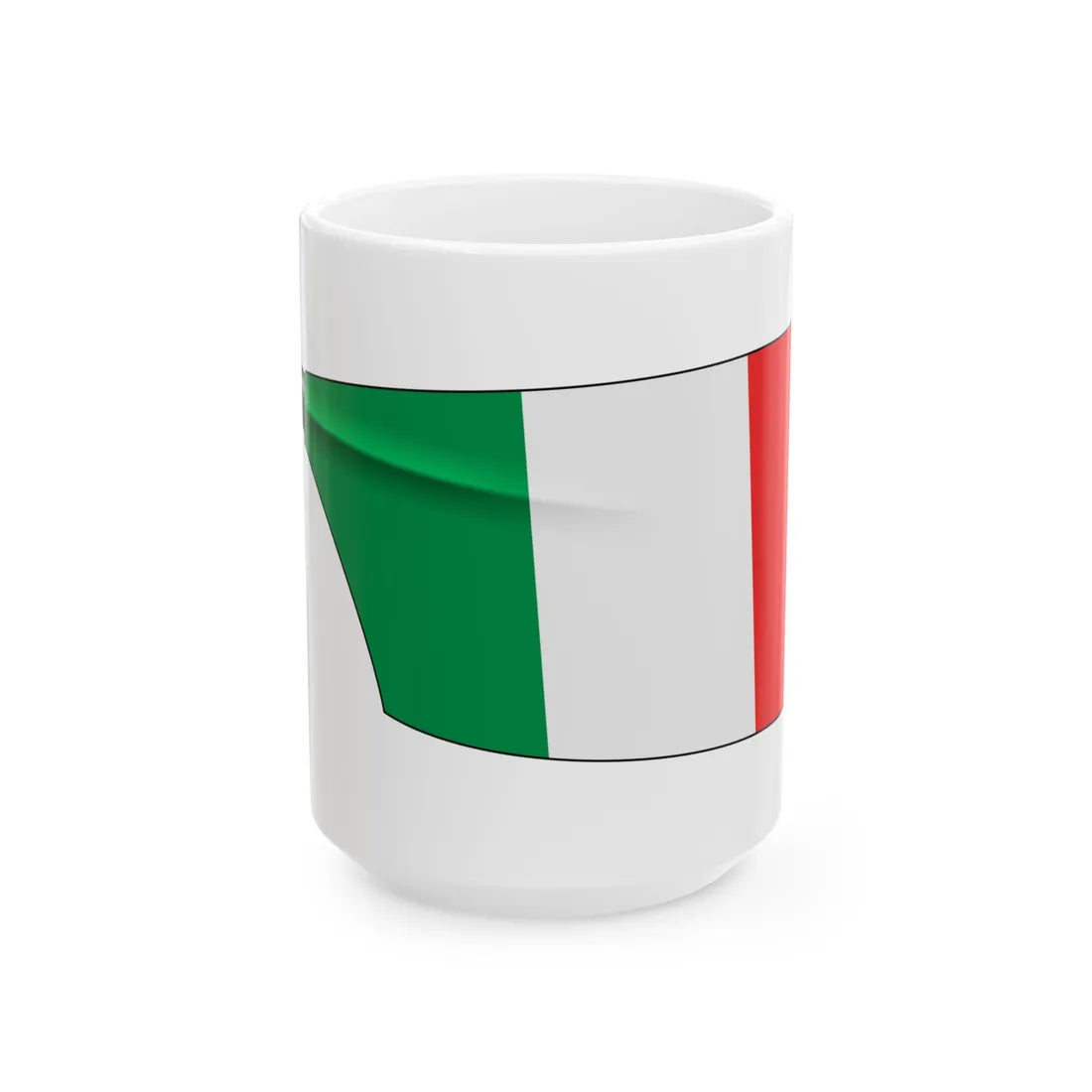 Italy Rowing Blade (Italy) White Coffee Mug 15oz - Go Mug Yourself