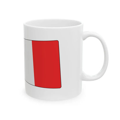 Italy Rowing Blade (Italy) White Coffee Mug - Go Mug Yourself