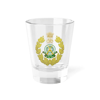 ITBP Logo (India) (Coat of Arms) Shot Glass 1.5oz 1.5oz - Go Mug Yourself
