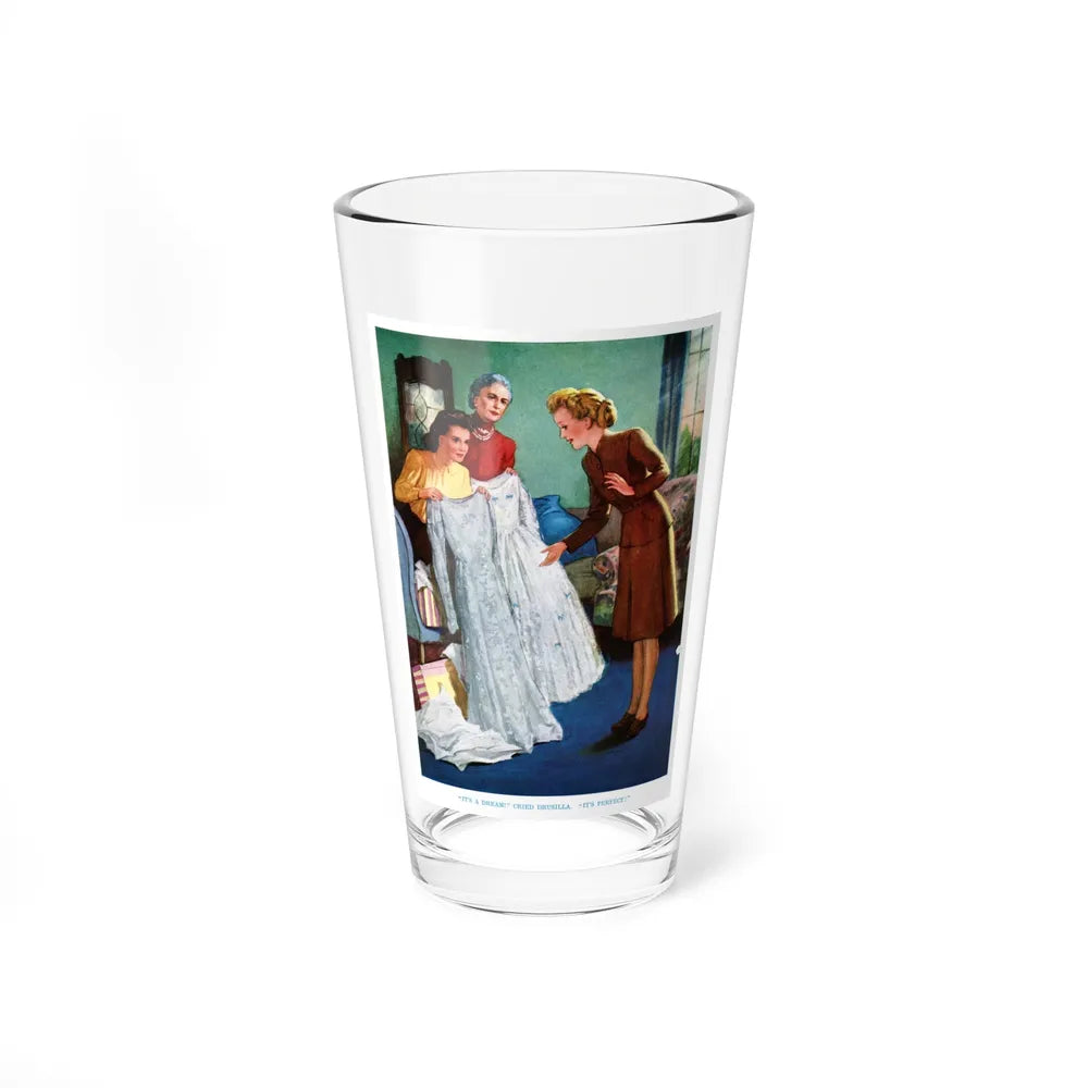 it's a dream! cried drusilla. it's perfect! - Pint Glass 16oz-16oz-Go Mug Yourself