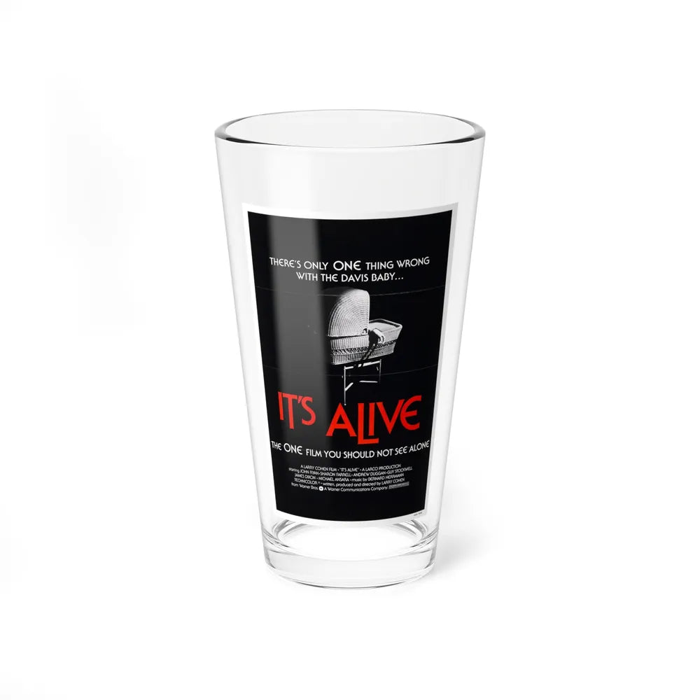 IT'S ALIVE 1974 Movie Poster - Pint Glass 16oz-16oz-Go Mug Yourself