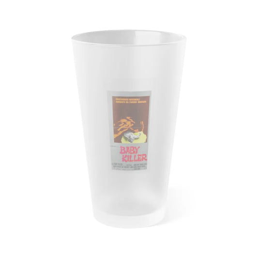 IT'S ALIVE (ITALIAN) 1974 Movie Poster - Frosted Pint Glass 16oz-16oz-Frosted-Go Mug Yourself