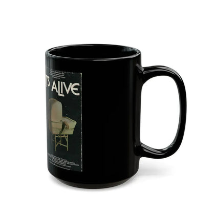 ITS ALIVE (VHS COVER) - Black Coffee Mug - Go Mug Yourself