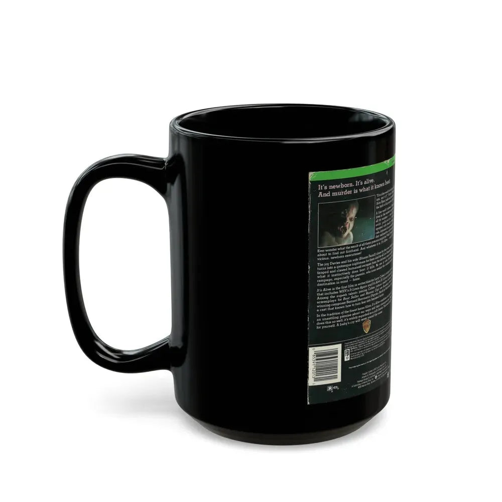 ITS ALIVE (VHS COVER) - Black Coffee Mug - Go Mug Yourself