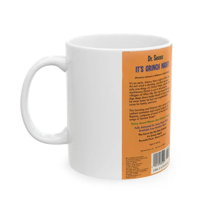 ITS GRINCH NIGHT (VHS COVER) - White Coffee Mug - Go Mug Yourself