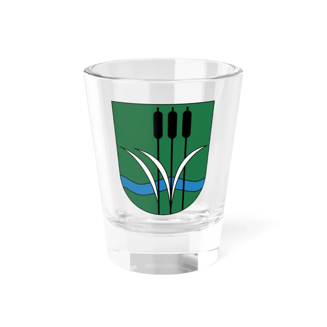 Itzikon coat of arms (Switzerland) (Coat of Arms) Shot Glass 1.5oz 1.5oz - Go Mug Yourself