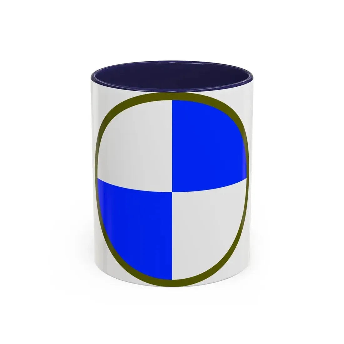 IV Corps (U.S. Army) Accent Coffee Mug 11oz Navy - Go Mug Yourself