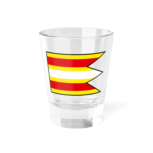 Ivachnova Ruzomberok Flag (Slovakia) Shot Glass 1.5oz 1.5oz - Go Mug Yourself