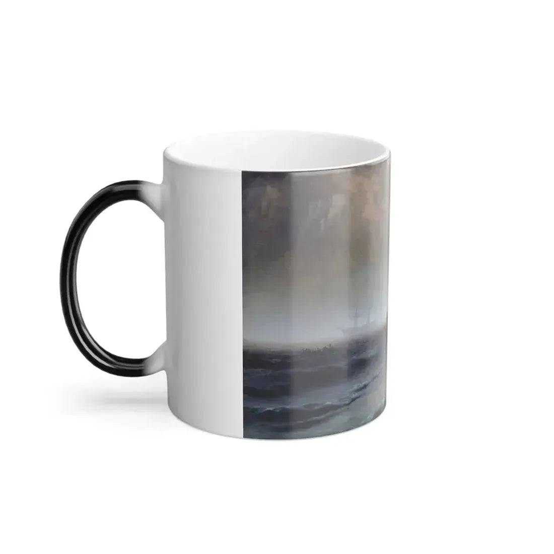 Ivan Aivazovsky (1817-1900) Smugglers - Oil on Canvas 1884 - Color Changing Mug 11oz - Go Mug Yourself
