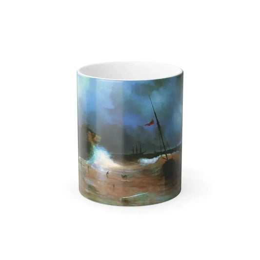 Ivan Constantinovich Aivazovsky (1817-1900) After a Storm at Sea - Color Changing Mug 11oz 11oz - Go Mug Yourself