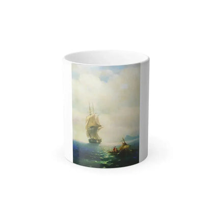 Ivan Constantinovich Aivazovsky (1817-1900) After the Storm - Color Changing Mug 11oz 11oz - Go Mug Yourself