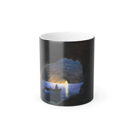 Ivan Constantinovich Aivazovsky (1817-1900) Azure Grotto, Naples - Color Changing Mug 11oz 11oz - Go Mug Yourself