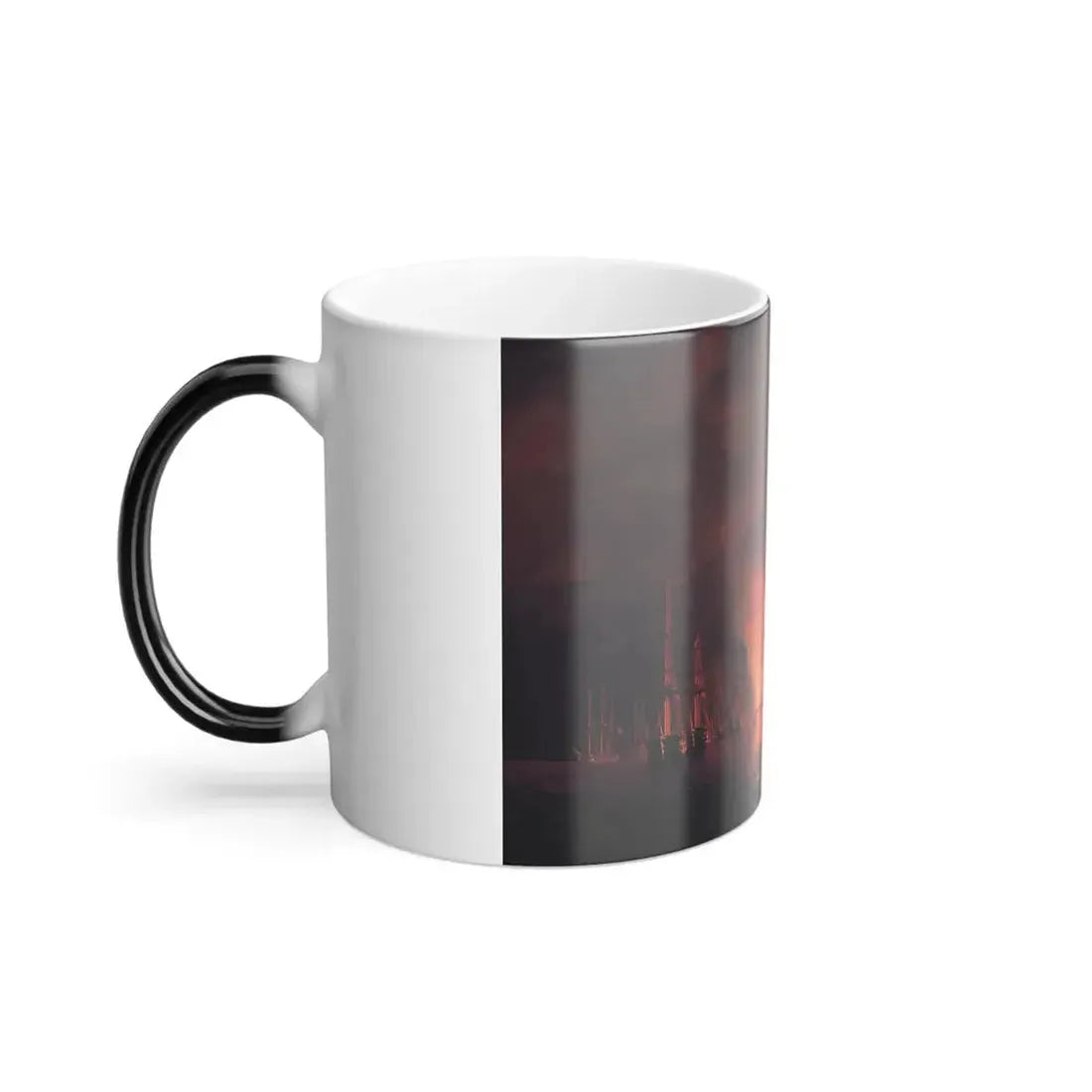 Ivan Constantinovich Aivazovsky (1817-1900) Battle of Sinop - Color Changing Mug 11oz - Go Mug Yourself