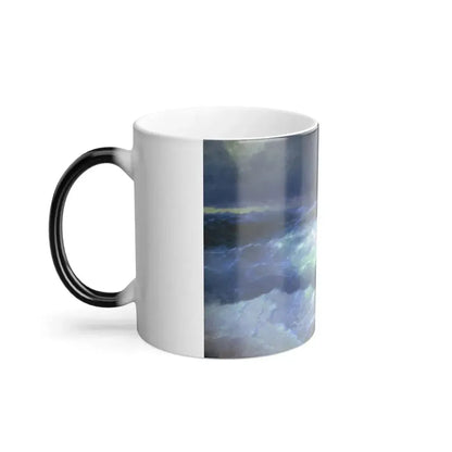 Ivan Constantinovich Aivazovsky (1817-1900)Between the Waves - Color Changing Mug 11oz - Go Mug Yourself