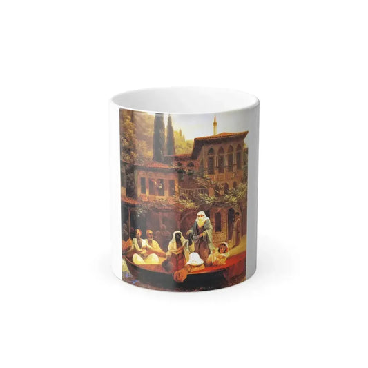 Ivan Constantinovich Aivazovsky (1817-1900) Boat Ride by Kumkapi in Constantinople - Color Changing Mug 11oz 11oz - Go Mug Yourself