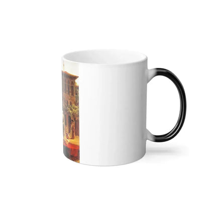 Ivan Constantinovich Aivazovsky (1817-1900) Boat Ride by Kumkapi in Constantinople - Color Changing Mug 11oz - Go Mug Yourself