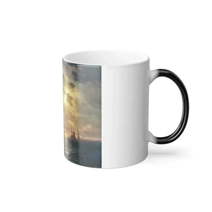 Ivan Constantinovich Aivazovsky (1817-1900) Bosphorus, the Golden Horn - Color Changing Mug 11oz - Go Mug Yourself