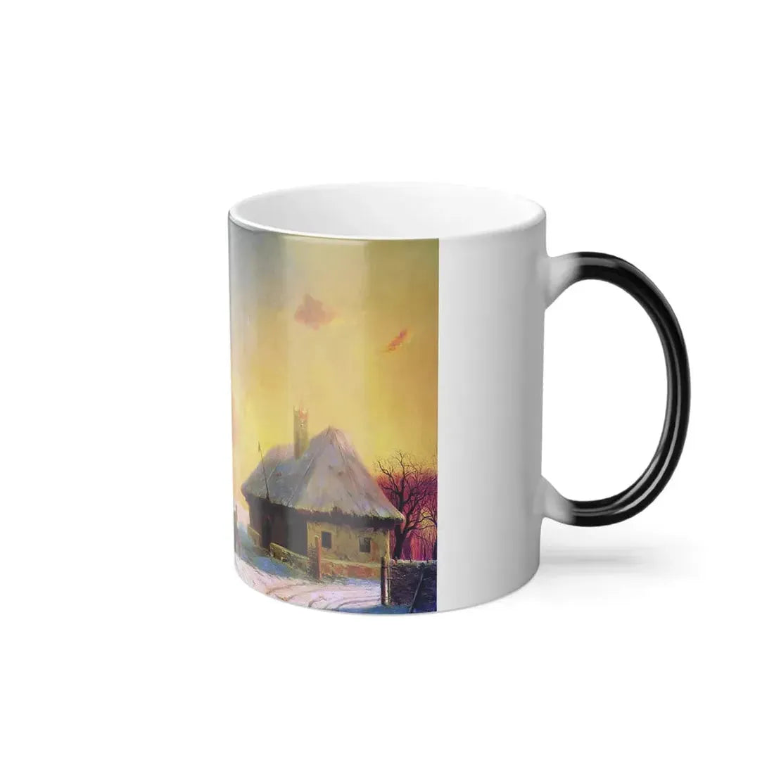 Ivan Constantinovich Aivazovsky (1817-1900) Chumaks in Little Russia - Color Changing Mug 11oz - Go Mug Yourself