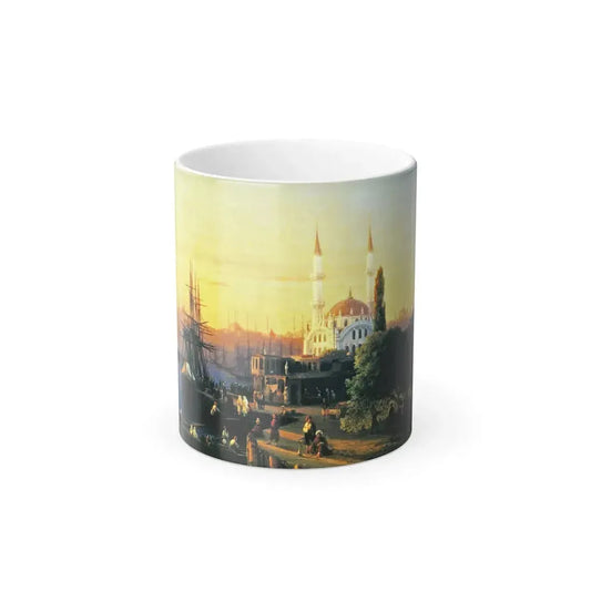 Ivan Constantinovich Aivazovsky (1817-1900) Constantinople (detail) - Color Changing Mug 11oz 11oz - Go Mug Yourself