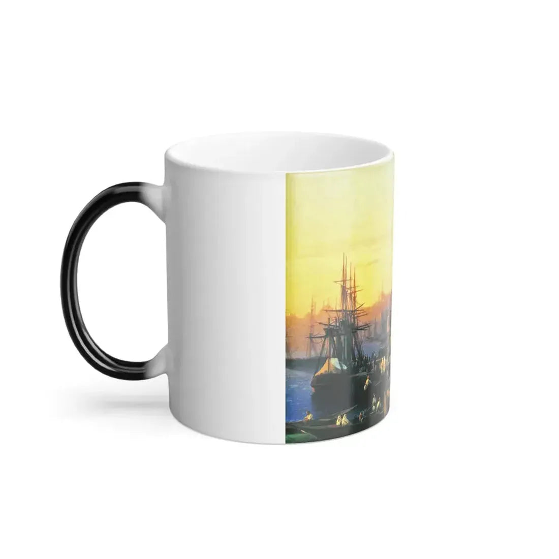 Ivan Constantinovich Aivazovsky (1817-1900) Constantinople (detail) - Color Changing Mug 11oz - Go Mug Yourself