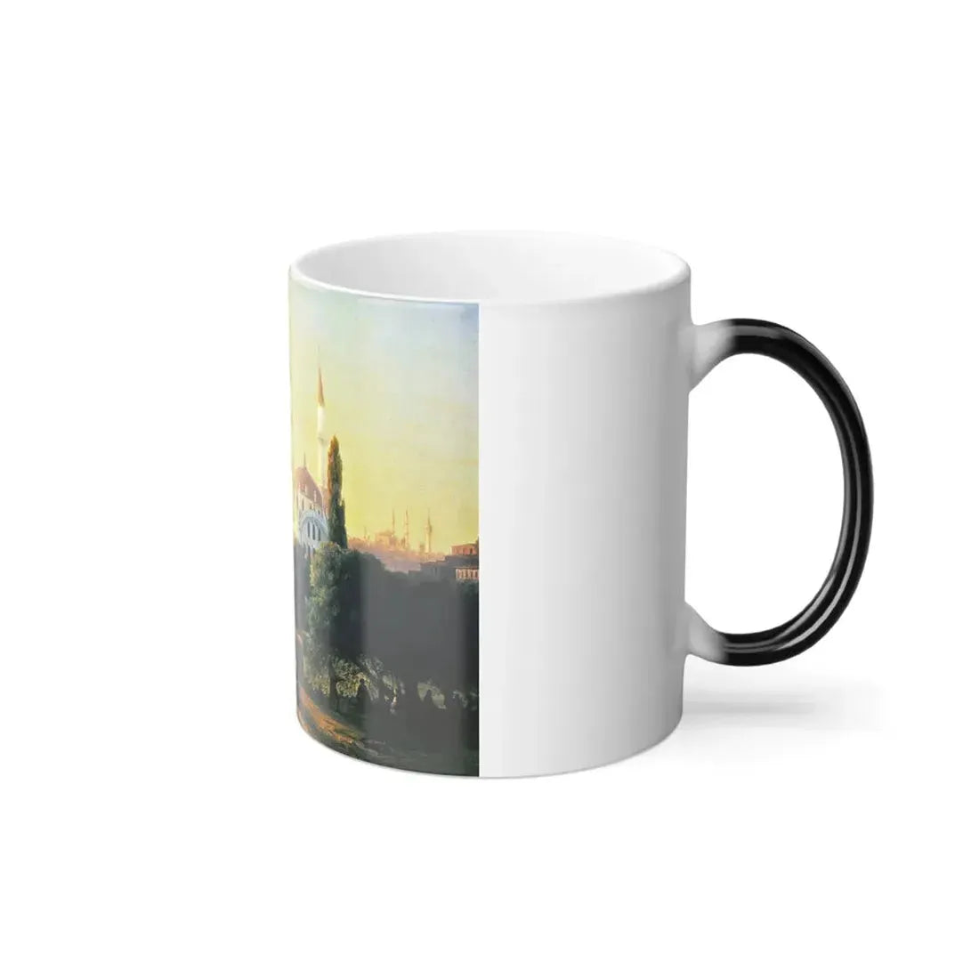 Ivan Constantinovich Aivazovsky (1817-1900) Constantinople (detail) - Color Changing Mug 11oz - Go Mug Yourself