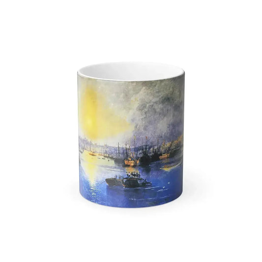 Ivan Constantinovich Aivazovsky (1817-1900) Constantinople Sunset - Color Changing Mug 11oz 11oz - Go Mug Yourself