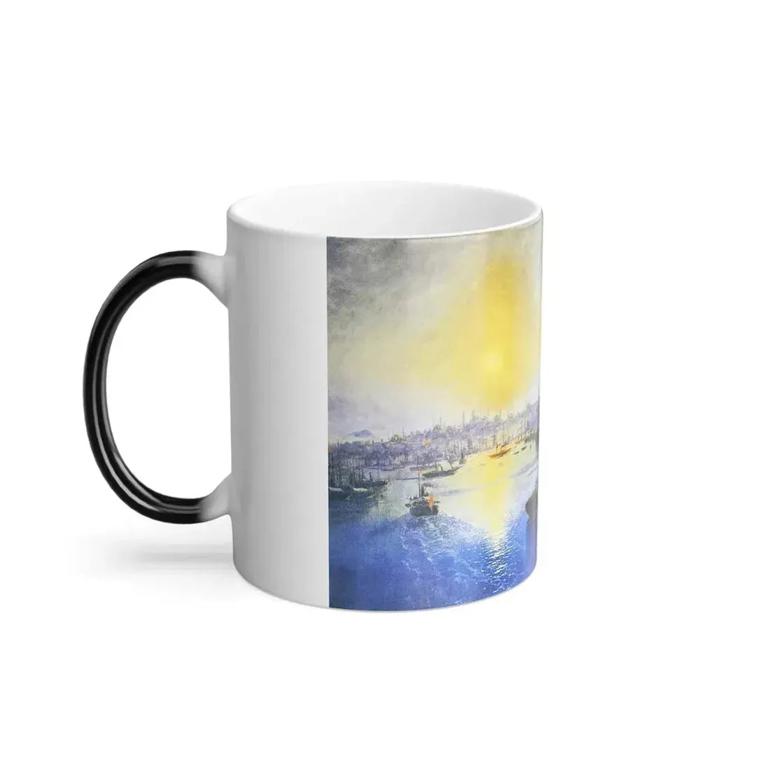 Ivan Constantinovich Aivazovsky (1817-1900) Constantinople Sunset - Color Changing Mug 11oz - Go Mug Yourself