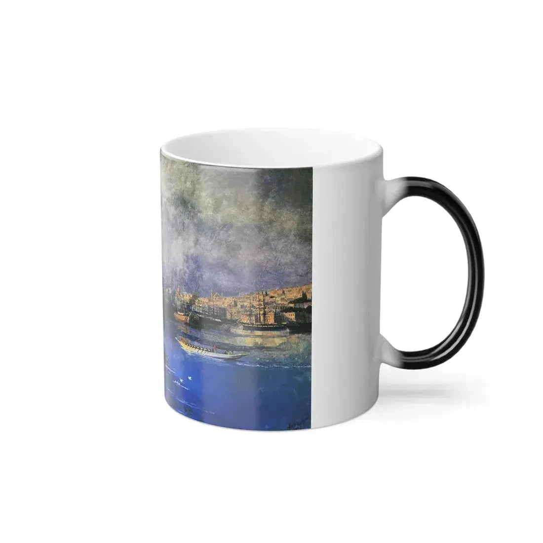 Ivan Constantinovich Aivazovsky (1817-1900) Constantinople Sunset - Color Changing Mug 11oz - Go Mug Yourself