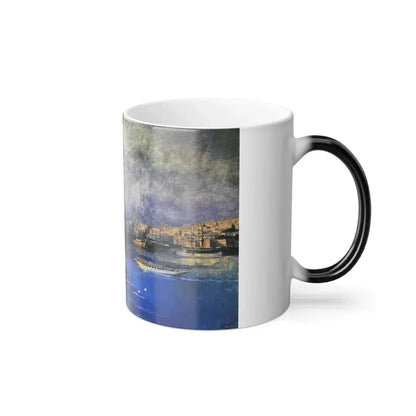 Ivan Constantinovich Aivazovsky (1817-1900) Constantinople Sunset - Color Changing Mug 11oz - Go Mug Yourself
