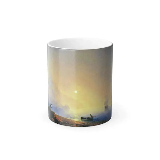 Ivan Constantinovich Aivazovsky (1817-1900) Crimean Tartars on the Sea Shore - Color Changing Mug 11oz 11oz - Go Mug Yourself