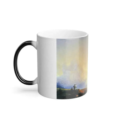 Ivan Constantinovich Aivazovsky (1817-1900) Crimean Tartars on the Sea Shore - Color Changing Mug 11oz - Go Mug Yourself