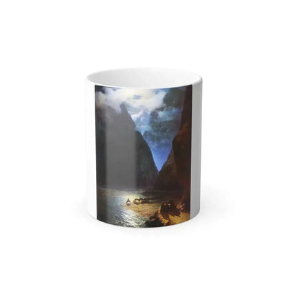 Ivan Constantinovich Aivazovsky (1817-1900) Darial Gorge - Color Changing Mug 11oz 11oz - Go Mug Yourself