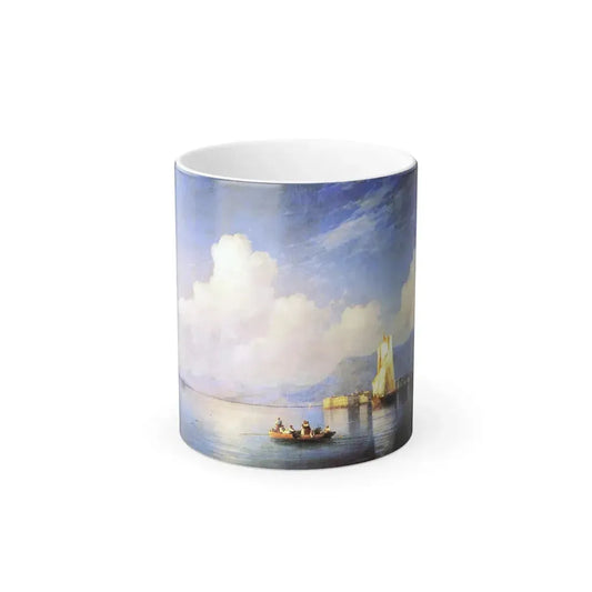 Ivan Constantinovich Aivazovsky (1817-1900)Lake Maggiore in the Evening - Color Changing Mug 11oz 11oz - Go Mug Yourself